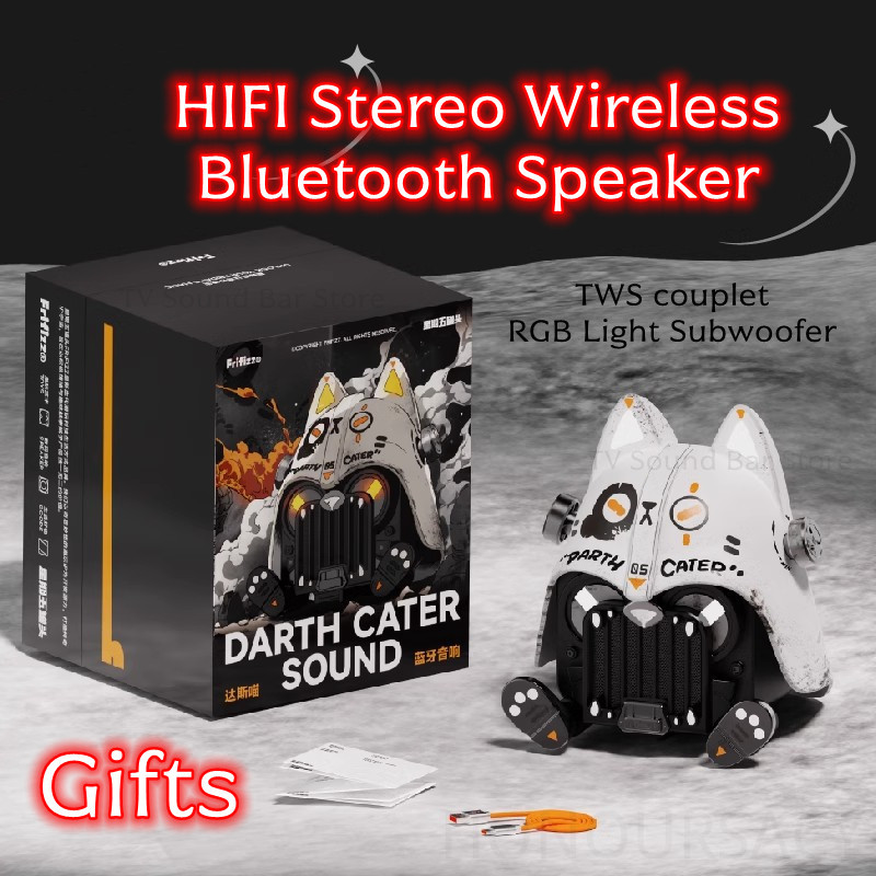 Apple Music Audio Quality - TWS Couplet RGB Licht Mini Subwoofer