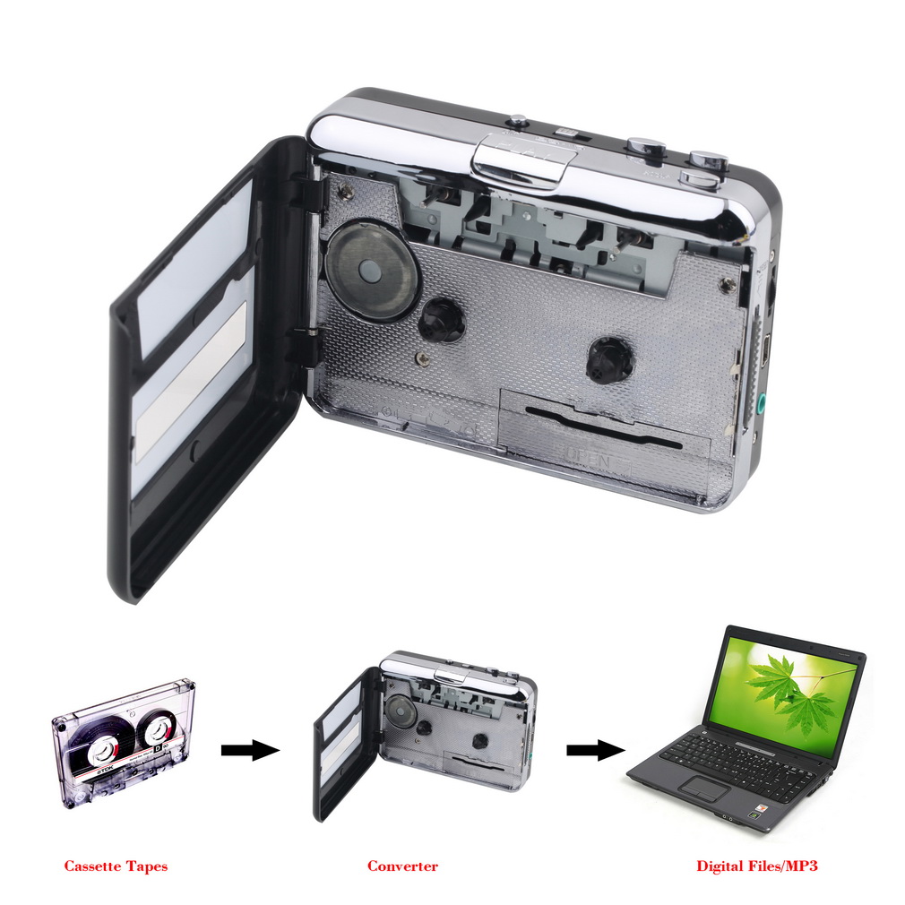 Audio Music Converter To Mp3 - Kassettenspieler, Kassette zu MP3-Konverter, Aufnahme von