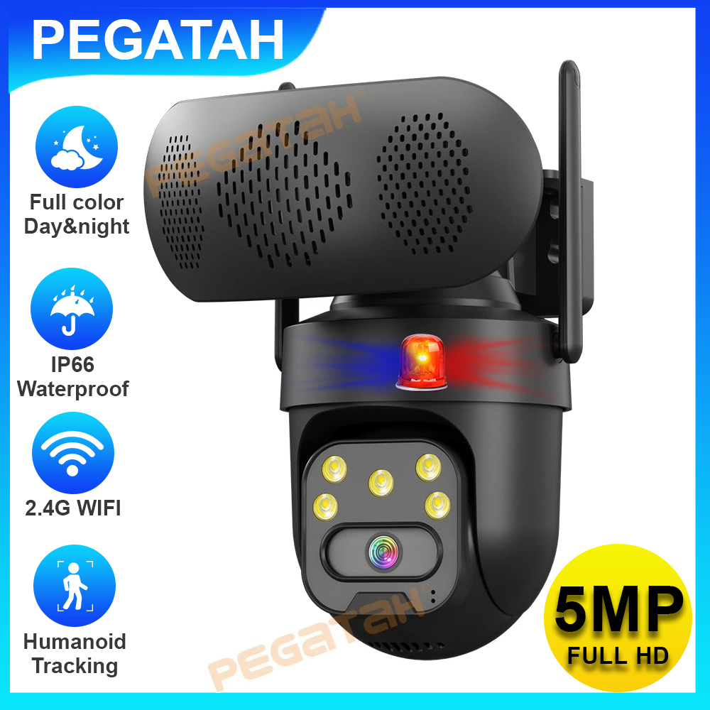 Audiovision Music Player - 5MP IP Kamera Outdoor 2,4G WiFi