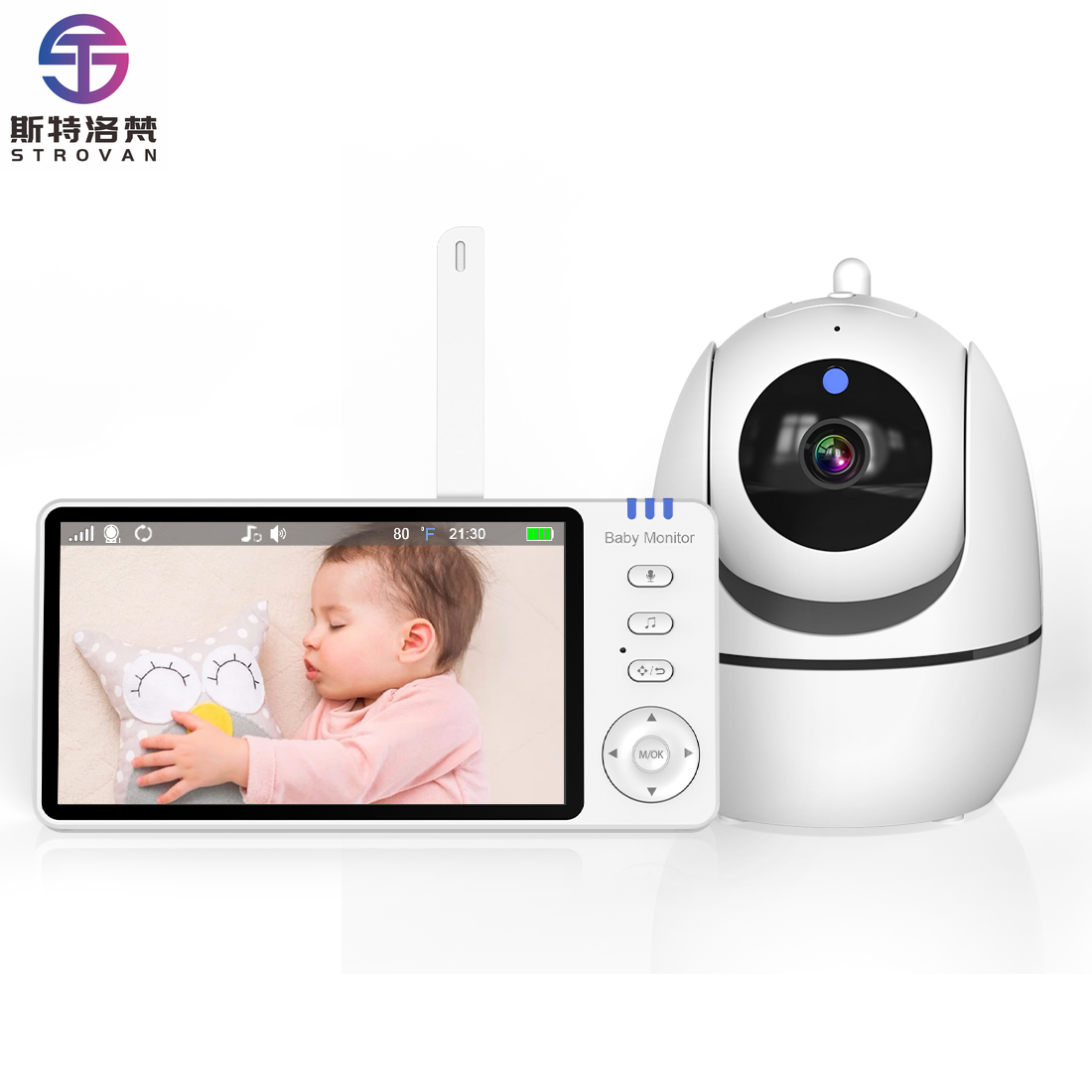 Audiovision Music Player - 720P HD Wireless Video Baby 5,0