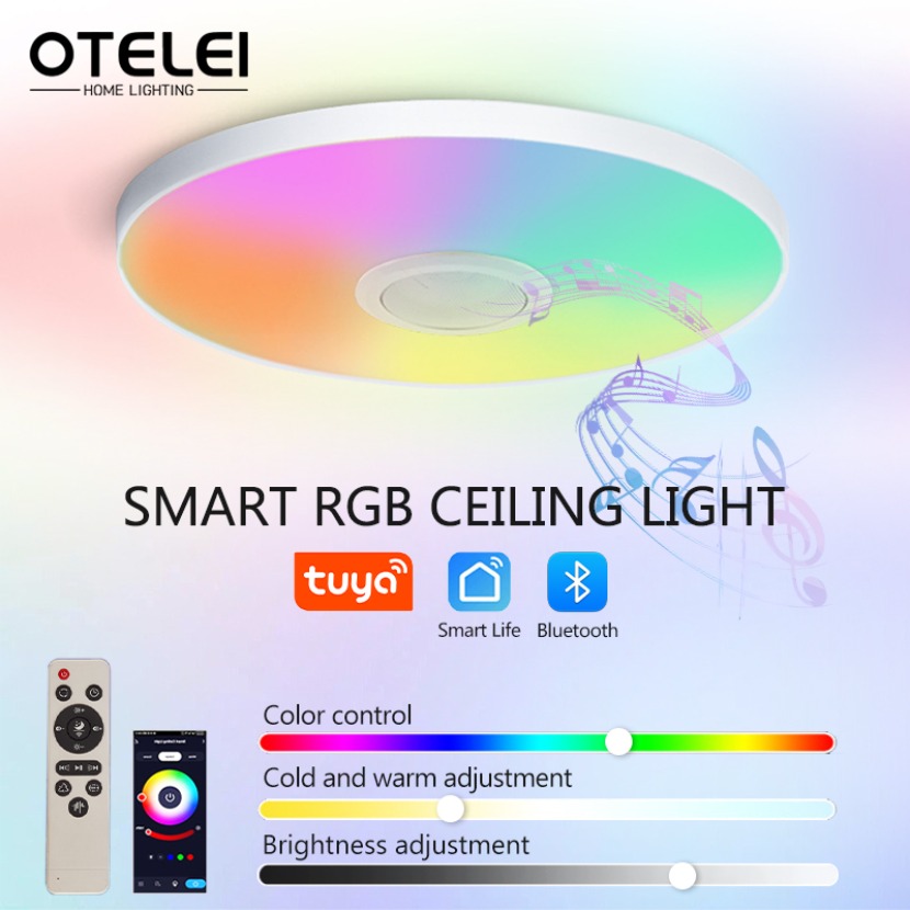 Audio Music Apps - TUYA Smart Musik Deckenleuchte LED RGB