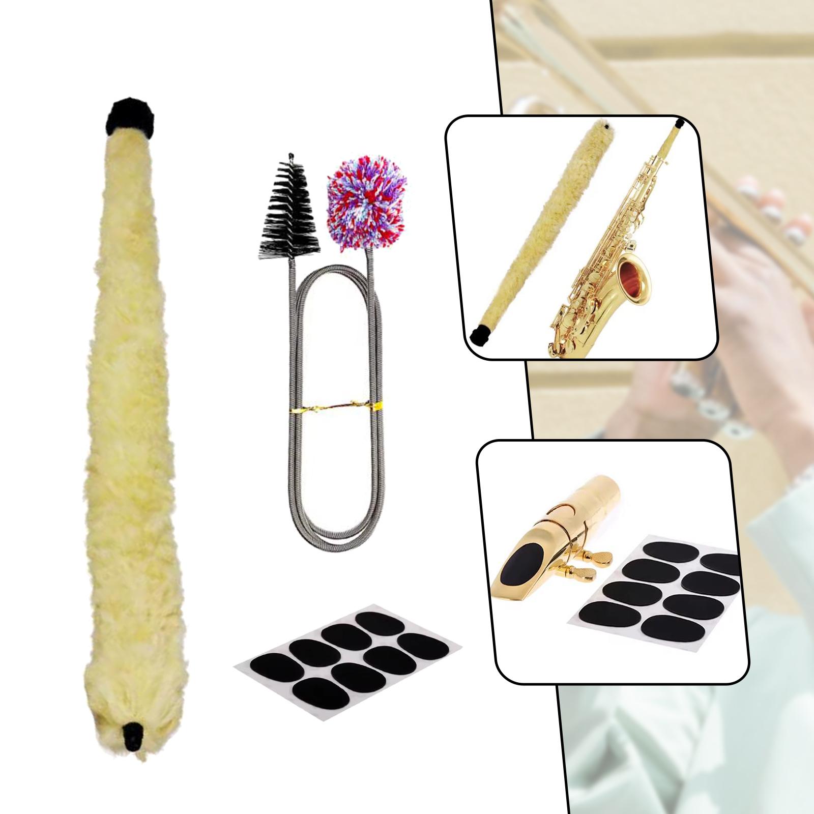 Clarinet Care Kit - Klarinetten-Reinigungsset, Reinigungswerkzeuge für Holzblasinstrumente, Pflegeset, Pflegeset,