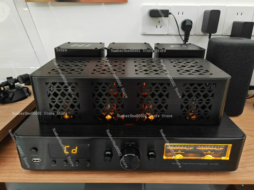 Lossless Audio Youtube Music - 9-Röhrenventil-Verstärker, Bluetooth-HiFi-Stereo-Empfänger, leistungsstarkes Home-Audiosystem für verlustfreie