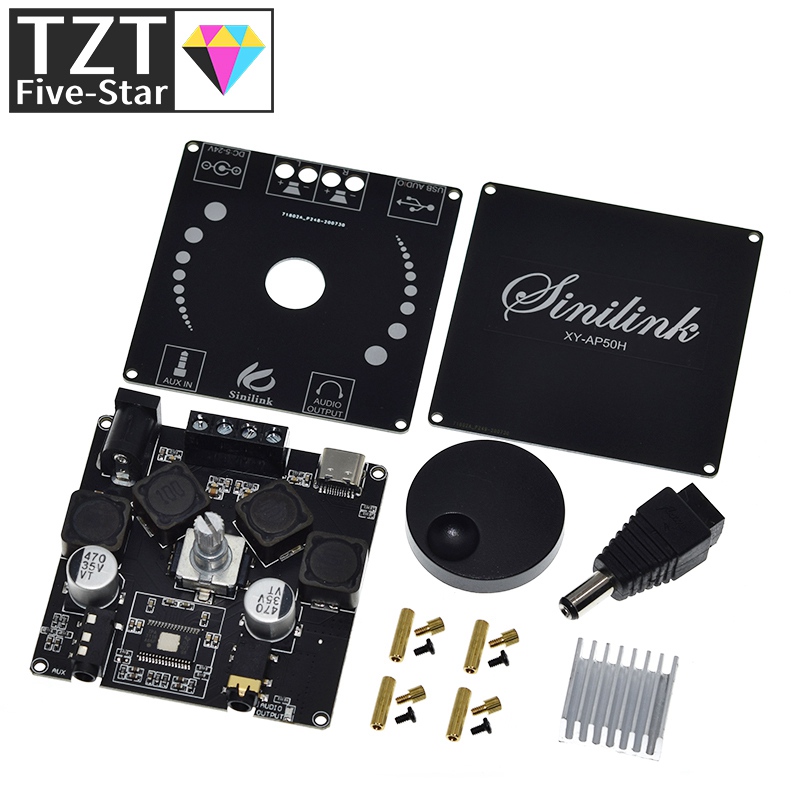 TZT 2x50W Bluetooth 5.0 Audio- – Audio Music Apps Bewertung und Preis