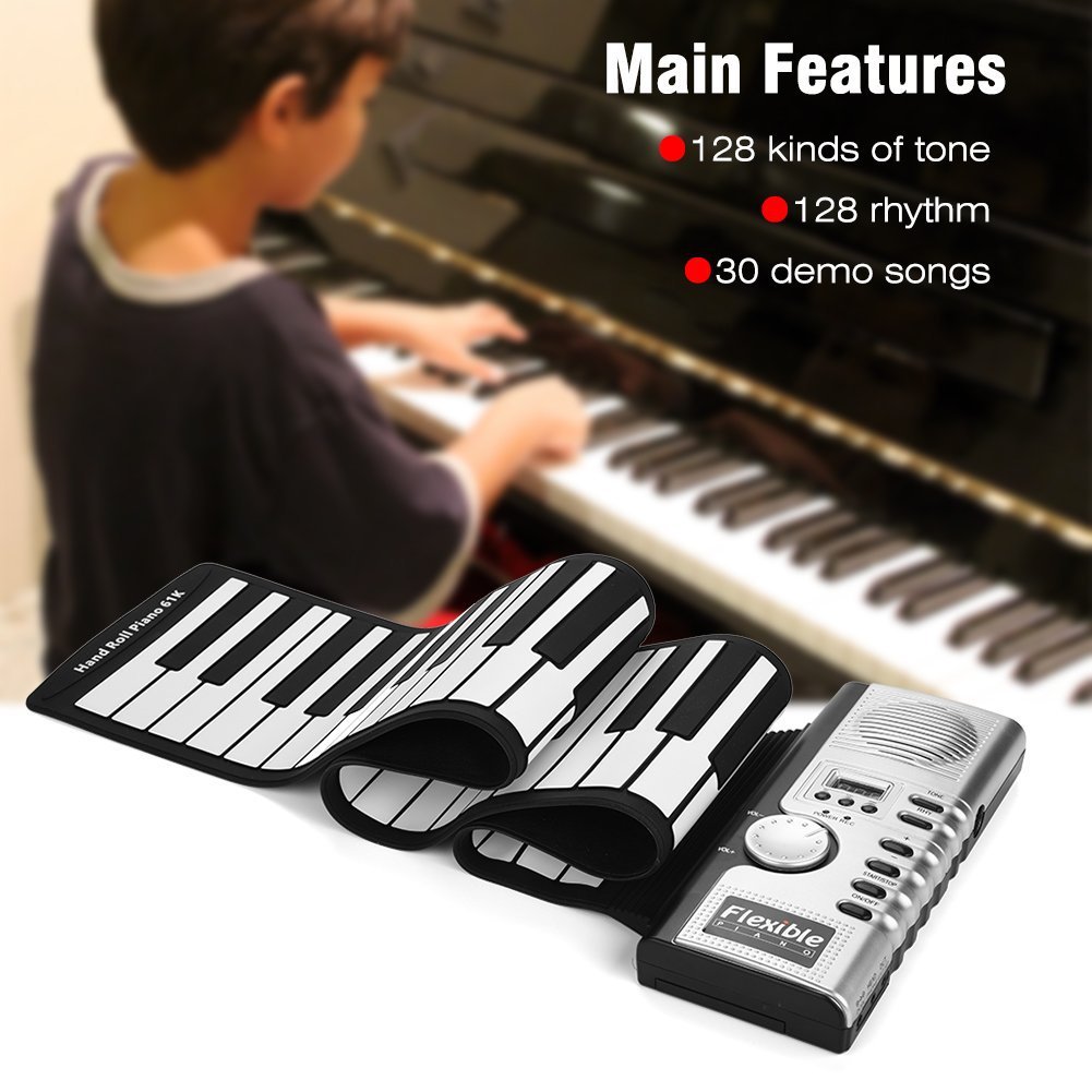 Tragbare abs Kunststoff 61 Tas – Keyboard Piano 61 Key Bewertung und Preis
