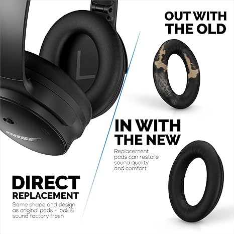 Ersatz-Ohrpolster für Bose QC4 – Bose Headphone Qc45 Bewertung und Preis