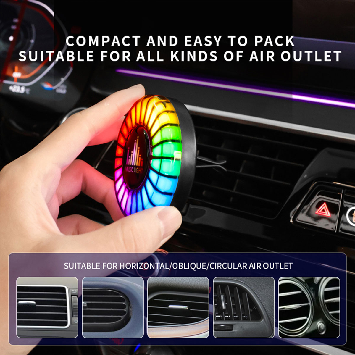 Auto-Musik-Rhythmus-Lampe Auto – Audio Music Apps Bewertung und Preis