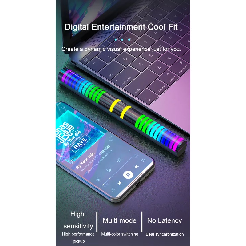 LED-Ambientelicht mit Audiospe – Audio Music Apps Bewertung und Preis