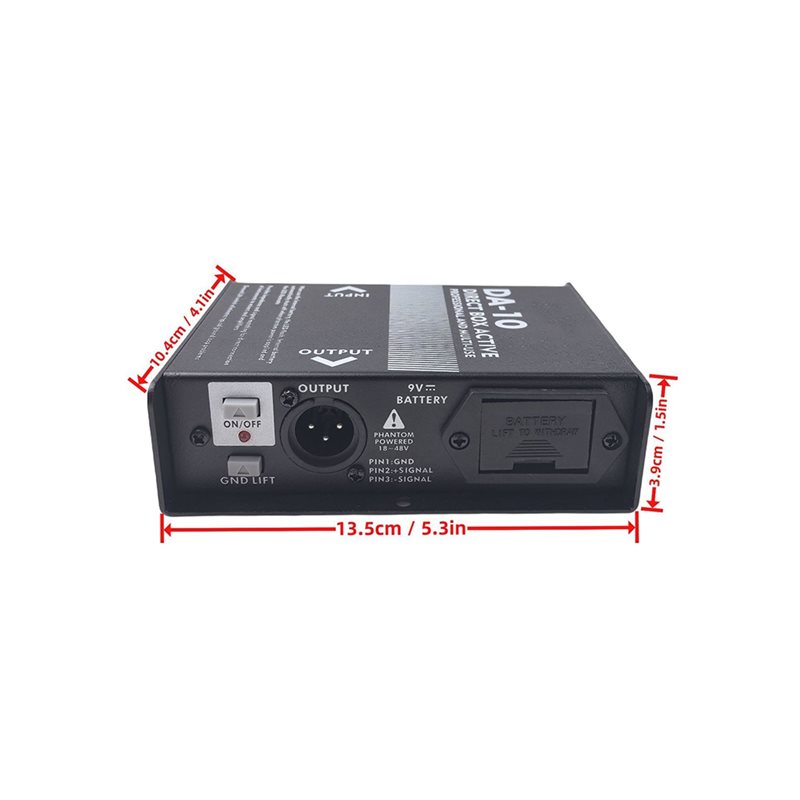 AU61-Da-10 Aktiver DIBOX Imped – Audio Music Isolator Bewertung und Preis