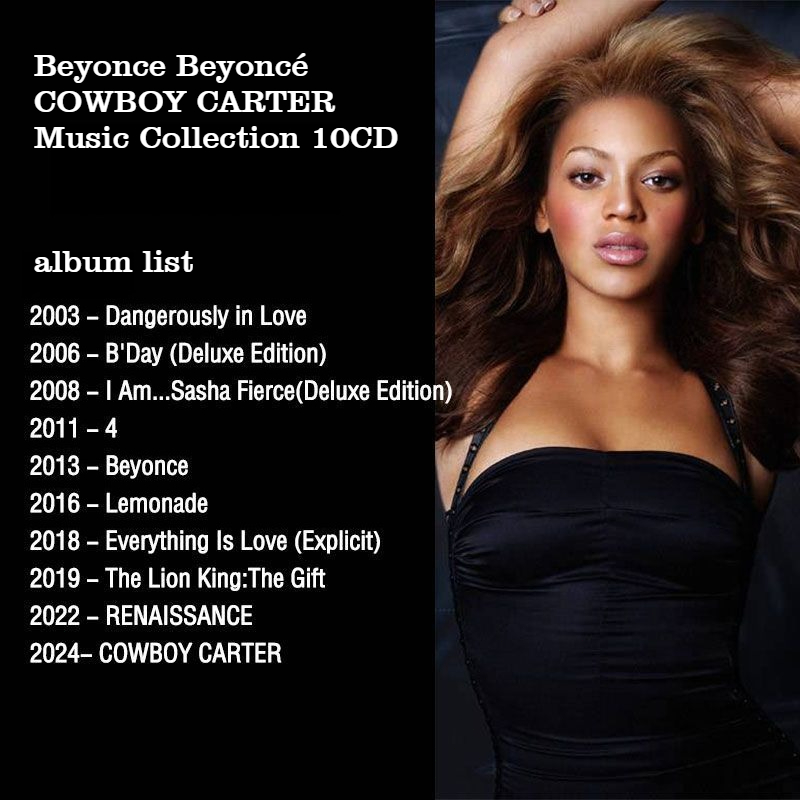 Beyoncé 10-CD Musikalbum-Samml – Audio Music Cd Bewertung und Preis