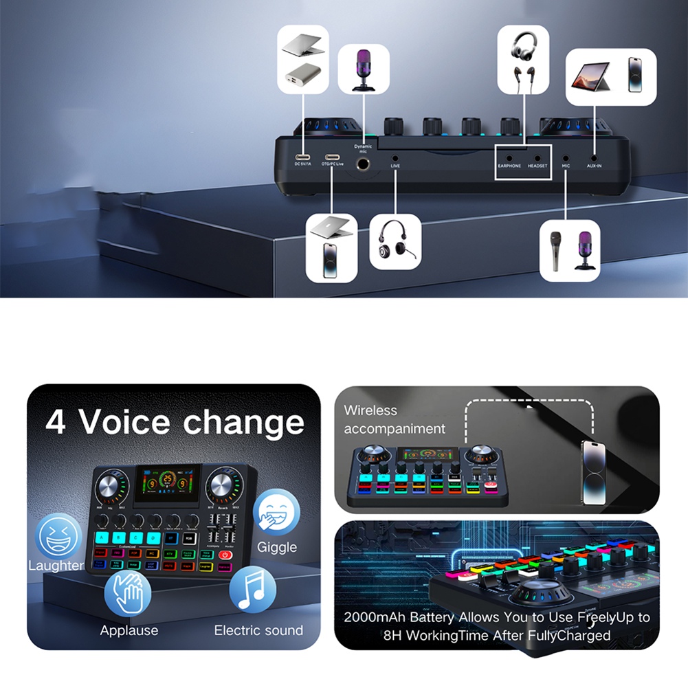 A20I Audio-Mixer, Live-Soundka – Audio Music Changer Bewertung und Preis
