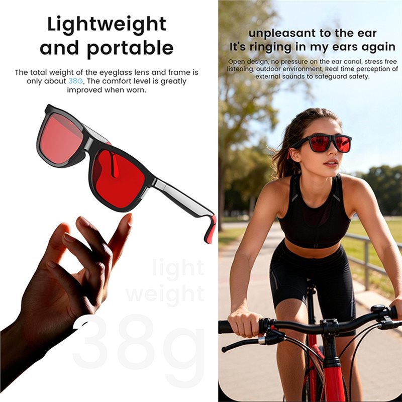 AI Smart Audio-Brille mit Farb – Audio With Music Ai Bewertung und Preis