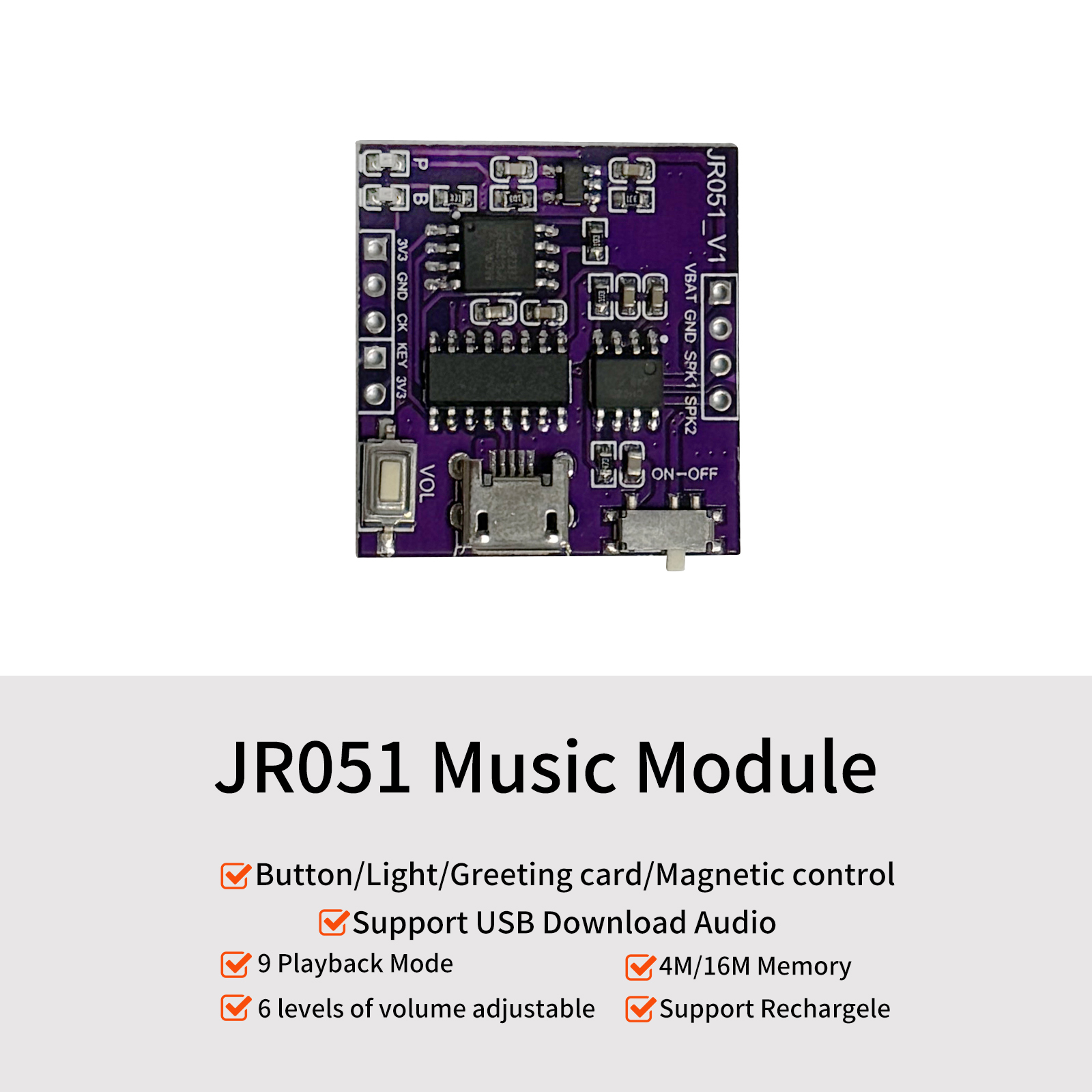Musik-Sound-Modul USB-Download – Audio Music Free Download Bewertung und Preis