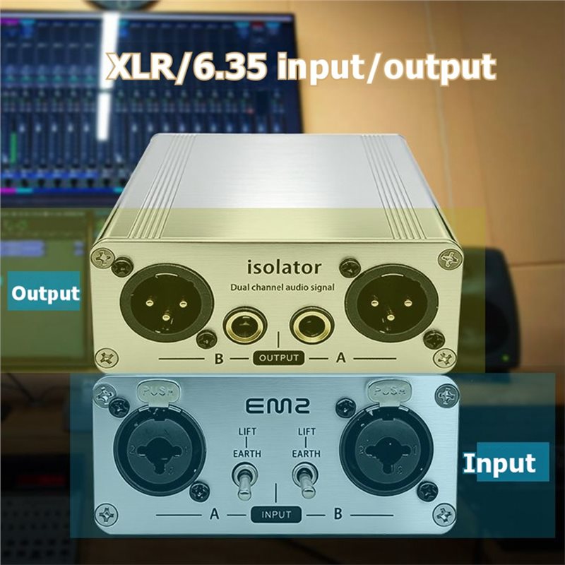 CJSD-XLR Audio-Isolator Audio- – Audio Music Isolator Bewertung und Preis
