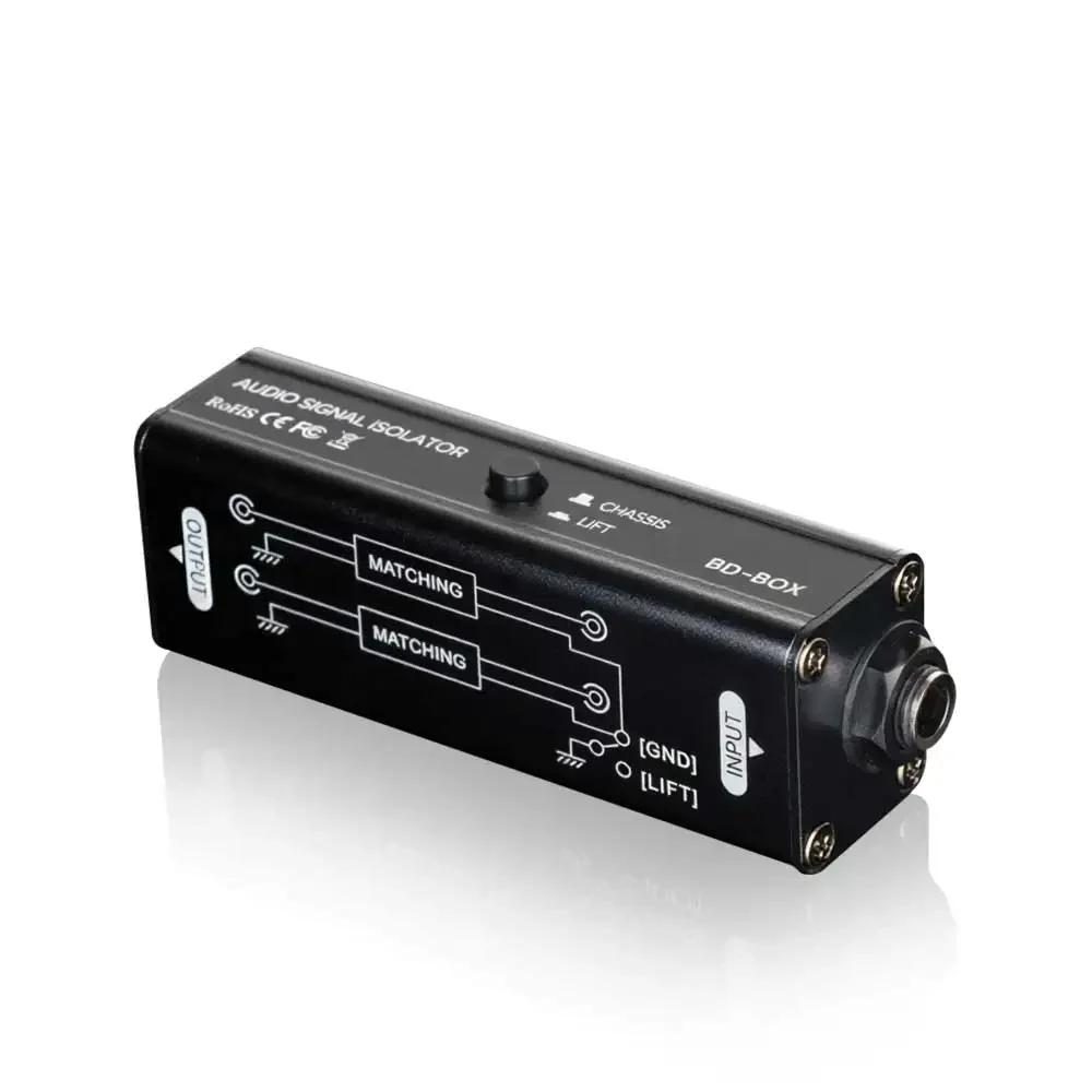 Tragbarer 6,35-mm-AUX-Erdschle – Audio Music Isolator Bewertung und Preis