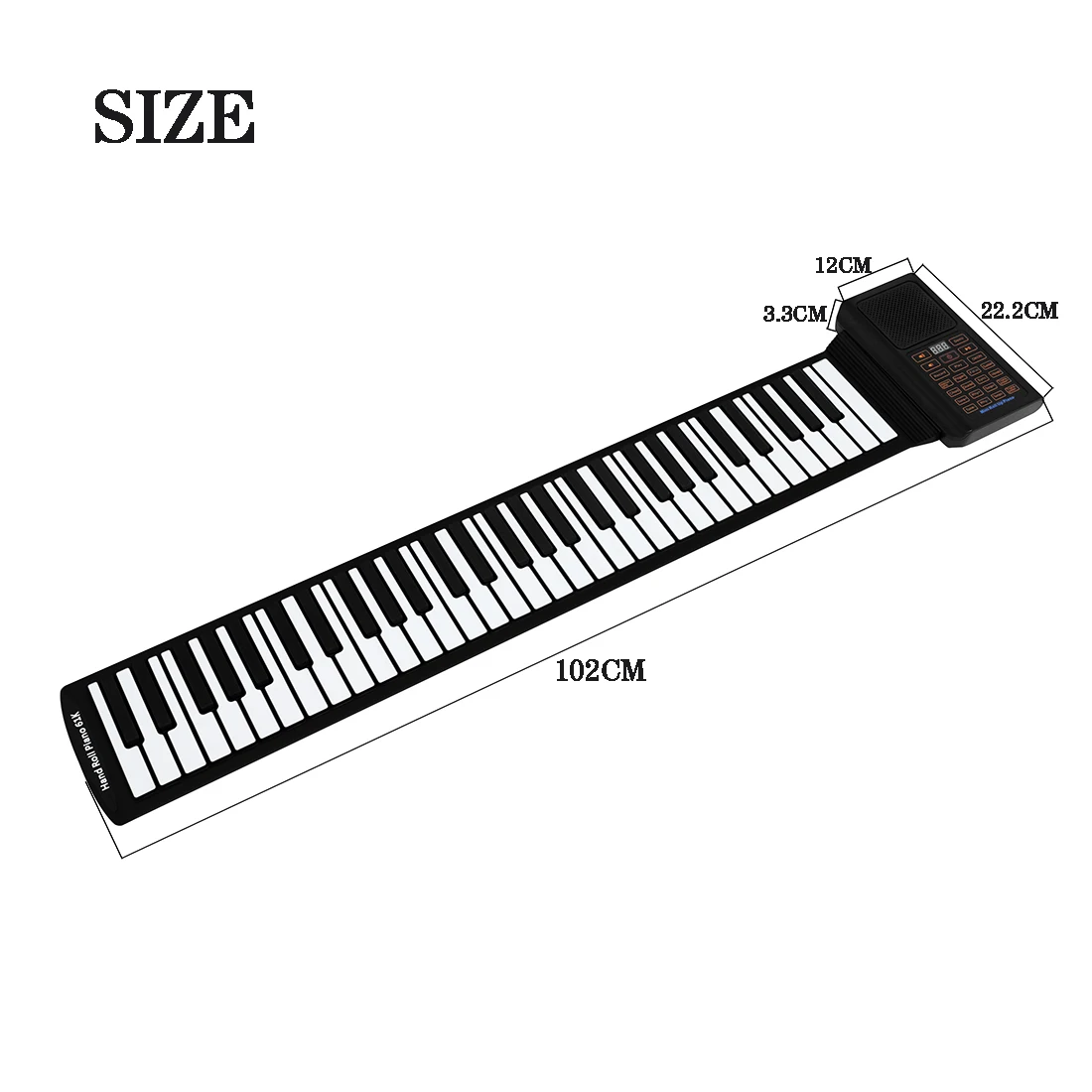 61 Tasten Mini Roll-Up-Klavier – Keyboard Piano 61 Key Bewertung und Preis