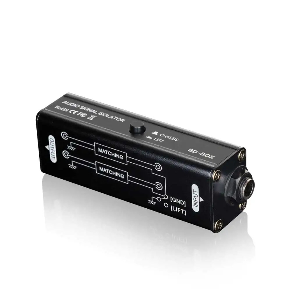 Tragbarer 6,35-mm-AUX-Erdschle – Audio Music Isolator Bewertung und Preis