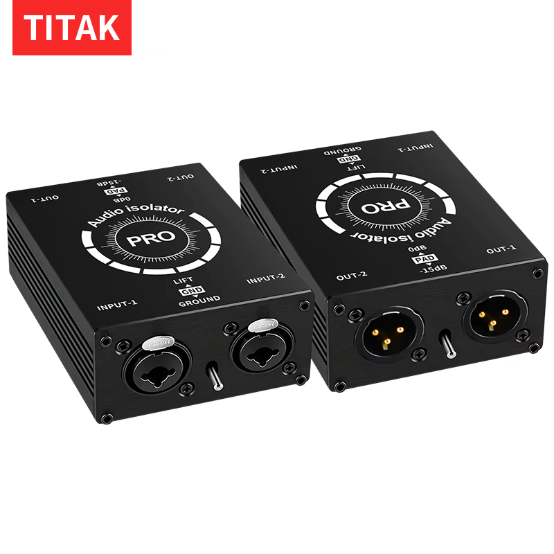 Professioneller 6,5mm XLR 2-Ka – Audio Music Isolator Bewertung und Preis
