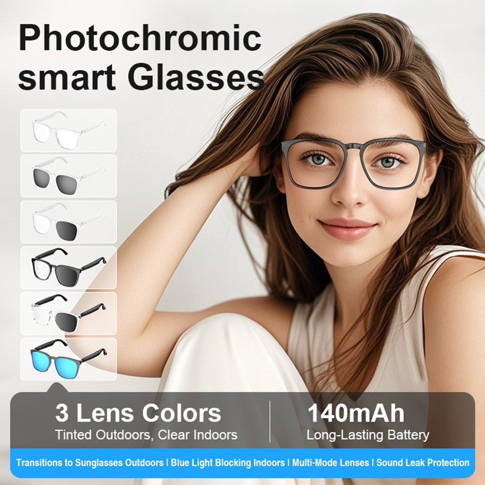 KI-Übersetzer Smart-Brille Blu – Audio With Music Ai Bewertung und Preis