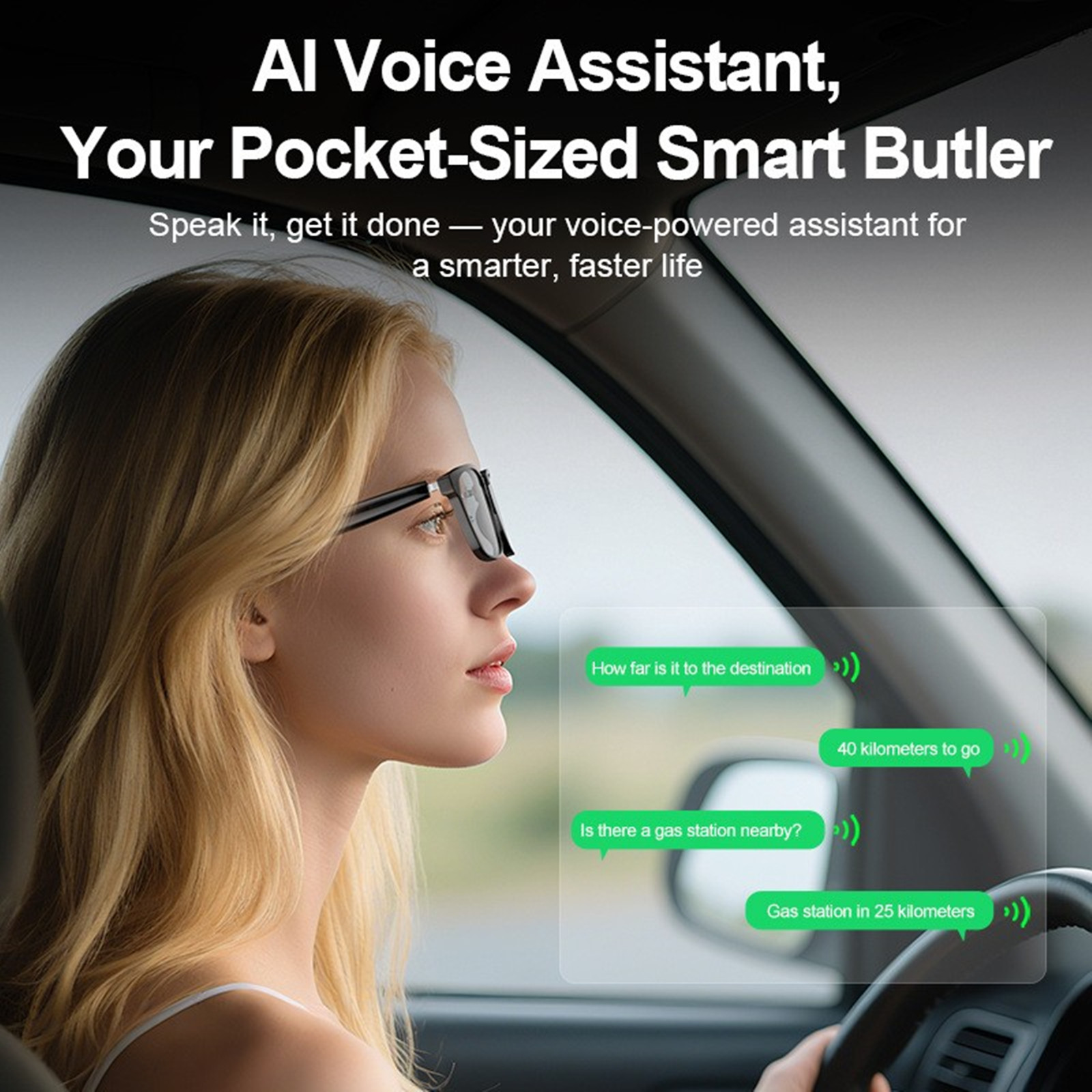 KI-Übersetzer Smart-Brille Blu – Audio With Music Ai Bewertung und Preis