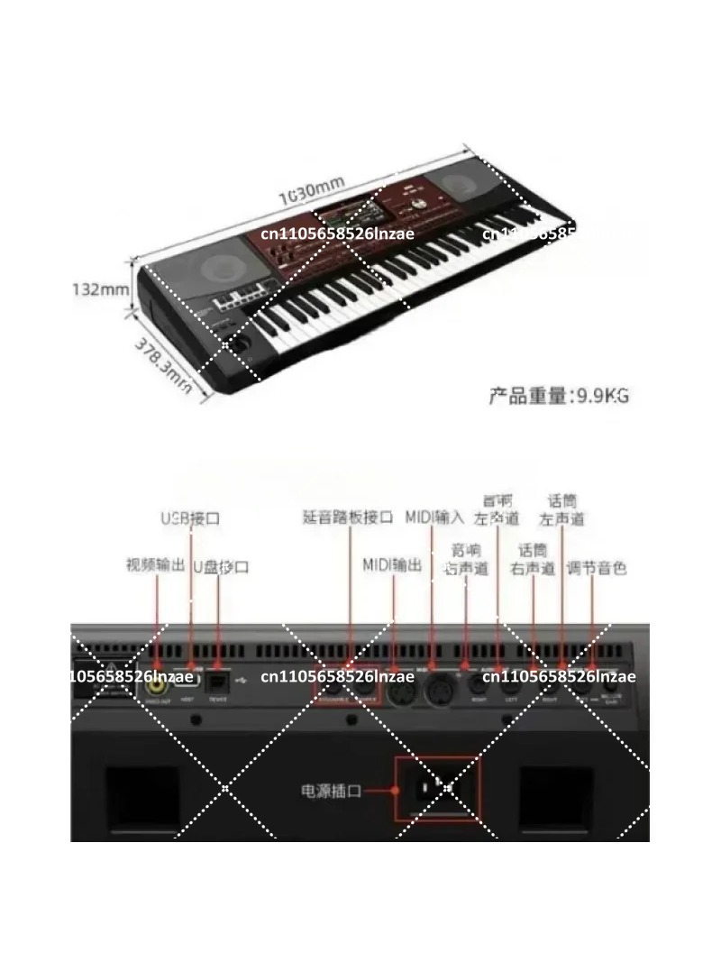 Professionelles Arranger-Keybo – Keyboard Piano 61 Key Bewertung und Preis