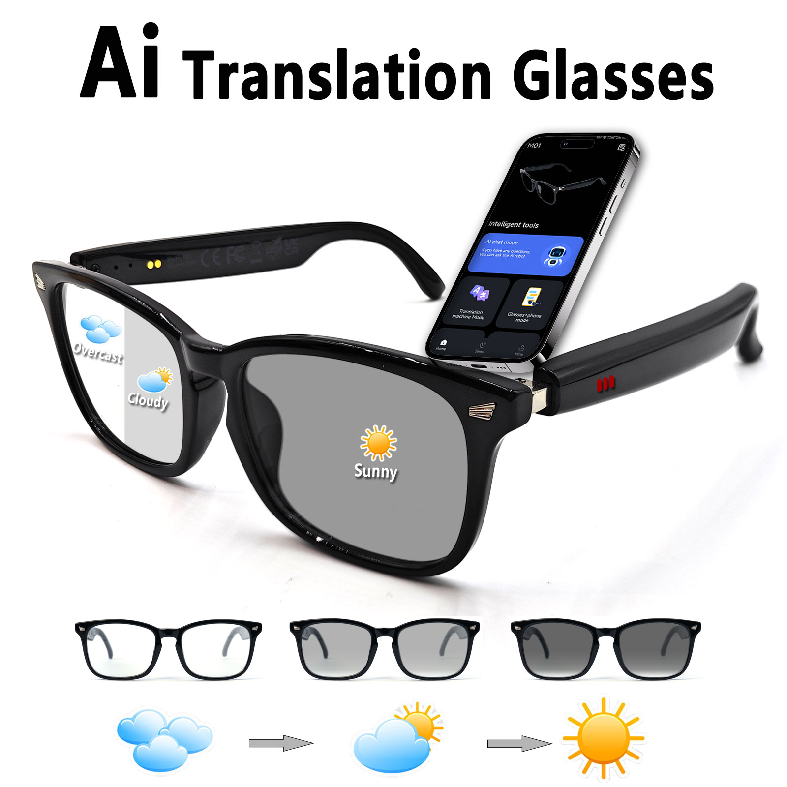 Audio-Brille, Übersetzungsbril – Audio Music Apps Bewertung und Preis